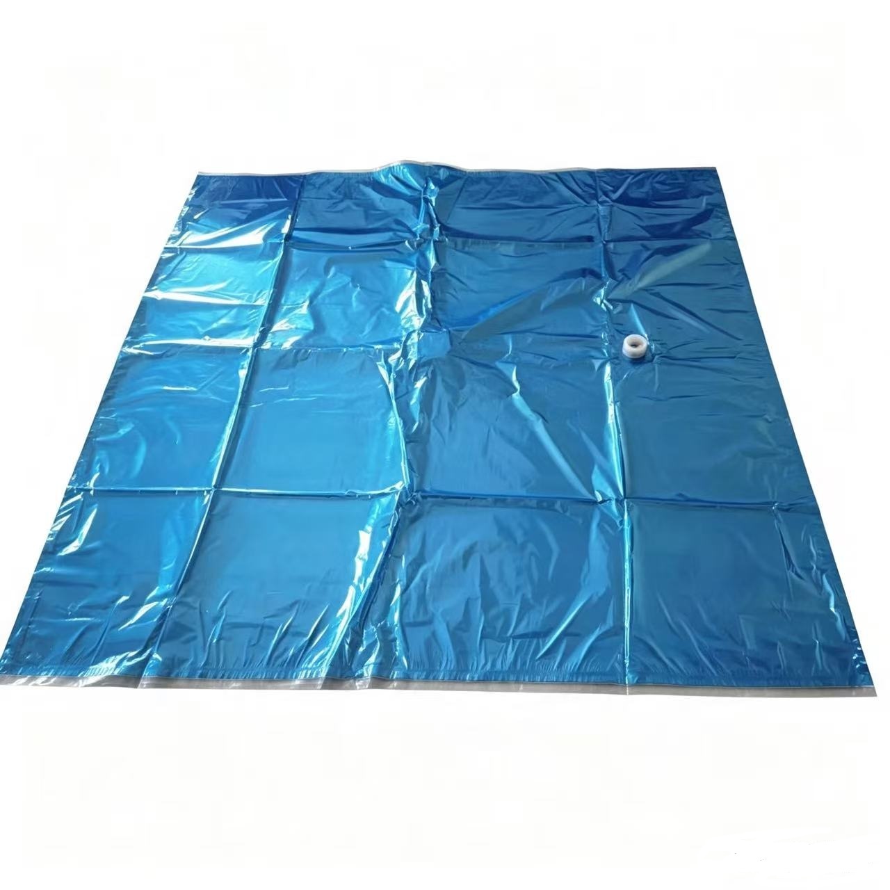 Food grade octagonal drum aseptic liner bag with spout valve